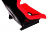 Fotel sportowy RALLY Welur Red