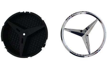 GRILL MERCEDES BENZ W205 C63 GT LOOK CHROME (14-)