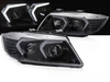 Lampy przednie BMW E90 E91 neon LED look G20 black