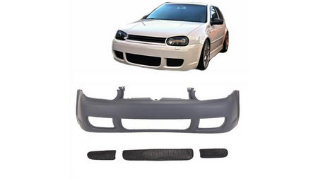 Przedni zderzak sport With Plastic Mesh Grille VW GOLF IV 1997-2006