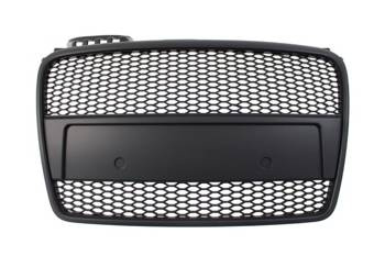 GRILL AUDI A4 B7 RS-STYLE BLACK (05-08)
