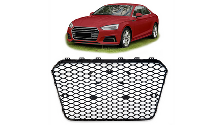 Grill sportowy Gloss Black AUDI A5 przed liftem 2016-2019