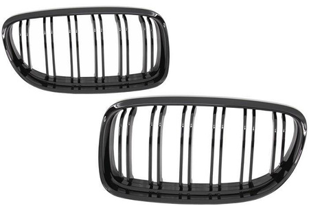 GRILL ( NERKI) BMW E90 LCI 08-11 CZARNY POŁSYK