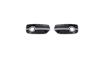 Ramki do halogenów Chrome & Black AUDI Q3 przed liftem 2011-2015