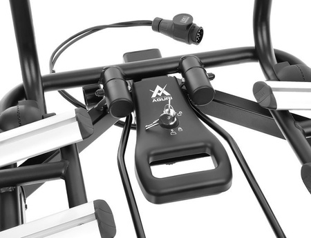 Platforma bagażnik rowerowy Aguri Active Bike 2 rowery silver