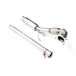 Downpipe AUDI A3 2004-2013 8P 1.8, 2.0 TFSI + TŁUMIK