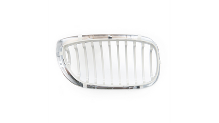 Grill sportowy pojedyncze żeberka All Chrome BMW 3 E46 Facelift 2003-2006