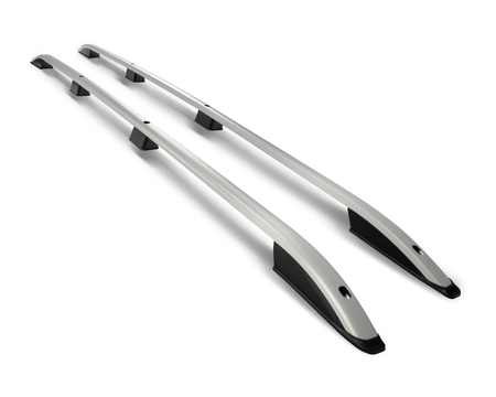 Relingi dachowe Volkswagen Multivan VII T7 L2 | LWB 2021- Srebrny LONG