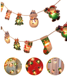 GIRLANDA ŚWIĄTECZNA WISZĄCY ŁAŃCUCH ŚWIETLNY LED DEKORACJA ŚWIĄTECZNA