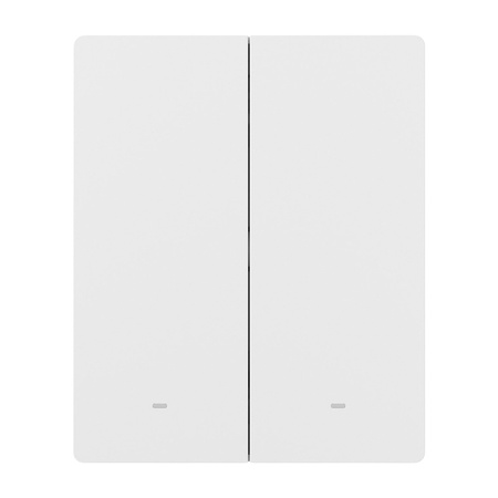 Smart wall switch SONOFF M5-2C-80W Matter (2-channel, to frame)