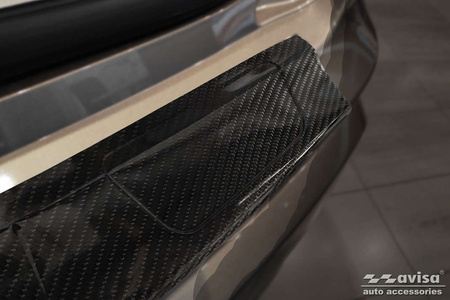 Nakładka na zderzak tylny do Ford Edge 2 (Carbon Fiber)