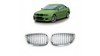 Grill sportowy pojedyncze żeberka All Chrome BMW 3 E46 Facelift 2003-2006