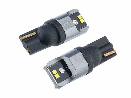 Żarówka VISION W5W (T10) 12/24V 4x 1616 SMD LED, CANBUS, biała, 2 szt.