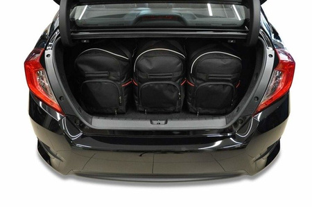 HONDA CIVIC SEDAN 2017+ TORBY DO BAGAŻNIKA 4 SZT