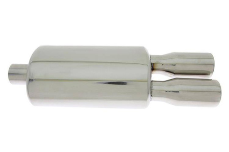 Tłumik Końcowy TurboWorks 2x76mm wejście 63,5mm
