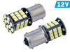 Żarówka VISION P21W BA15s 12V 48x 5630 SMD LED, CANBUS, biała, 2 szt.