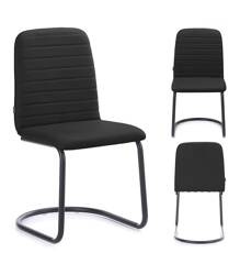 KRZESŁO CARDIN TAPICEROWANE EKOSKÓRA NOWOCZESNY DESIGN SALON JADALNIA KUCHNIA