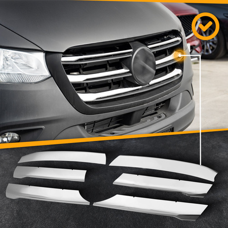 Listwy atrapy przedniej Mercedes-Benz Sprinter 2018-