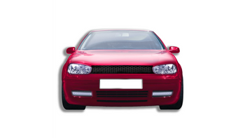 Grill sportowy black w/ mesh grille w/o emblem VW Golf 4 1997-2003