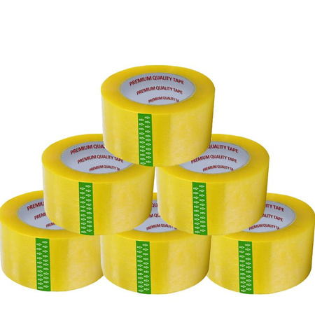 TAŚMA PAKOWA SUPER MOCNA WYTRZYMAŁA JAKOŚĆ PREMIUM 90 METRÓW