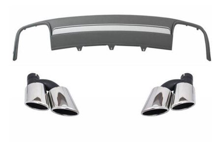 DYFUZOR AUDI A4 B8 11-15 LOOK S4