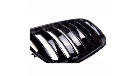 Grill BMW X5 E53 pojedyncze żeberka Gloss Black