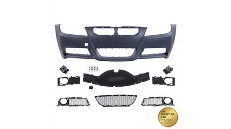 Przedni zderzak sport Lampy przeciwmgielne  BMW 3 (E90) Sedan (E91) Touring przed liftem 2005-2008