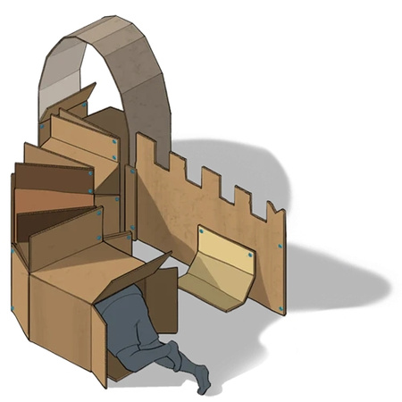 Zestaw narzędzi do konstruowania DIY Makedo - Play 17 el.