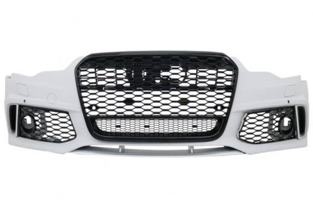 ZDERZAK AUDI A6 C7 4G 11-15 LOOK RS6 PDC SRA