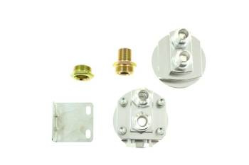 Oil Relocation Kit TurboWorks AN10 Silver