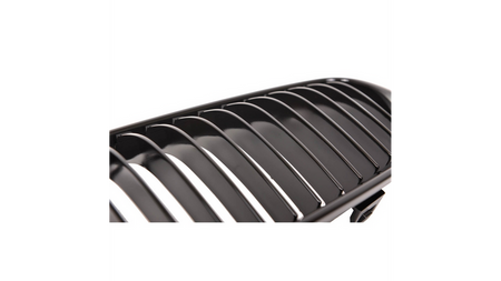 Grill sportowy pojedyncze żeberka Gloss Black BMW 3 E92 E93 Facelift 2010-2013