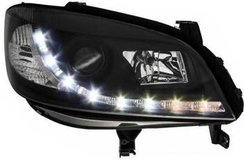 Reflektory lampy przednie Opel Zafira Daylight Bla