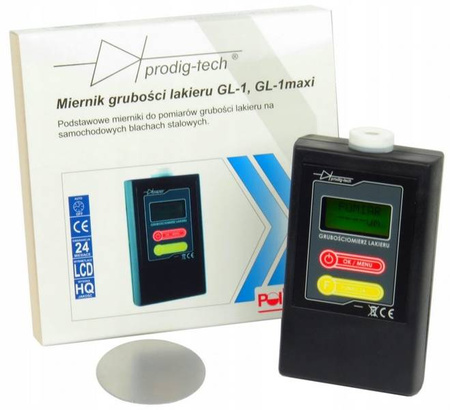 Miernik, tester grubości lakieru GL-1