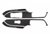 Okleina carbonowa panelu bocznego Ford Mustang 15-19