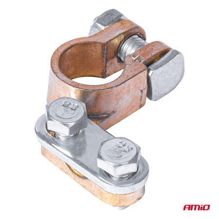 Klema akumulatora mosiężna 600AMP PLUS AMIO-01660