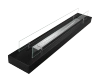 Biokominek wkład z szybą 1200mm