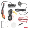 Kamera cofania z czujnikami parkowania 2w1 HD-602 LED 12V AMIO-03541