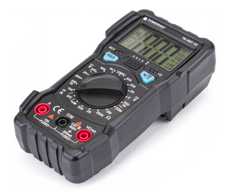 MULTIMETR CYFROWY ELEKTRYCZNY MIERNIK PRĄDU LCD PM-MMT-60