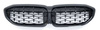 GRILL BMW 3ER G20 G21 19-20 DIAMANT GLOSSY BLACK
