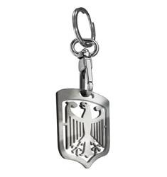 Brelok stalowy -  Niemcy (srebrny)