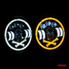 Lampa robocza LED SKULL czaszka dodatkowa ozdobna 12V 24V AMIO-03695
