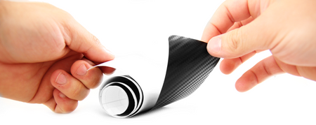 Folia nakładki na progi listwa ozdobna carbon 10cmx3m