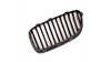 Grill sportowy pojedyncze żeberka Matt Black BMW 5 F10 F11 2010-2018