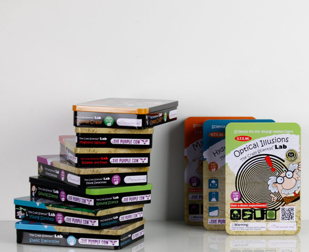 Zestaw do robienia eksperymentów The Purple Cow - Cuda Magnetyczne