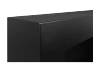 BIOKOMINEK BOX 650X400 czarny z szybą