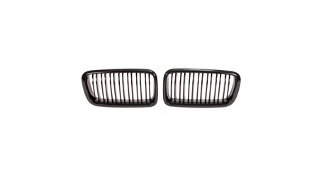 Grill sportowy podwójne żeberka Gloss Black BMW 7 E38 1994-2001