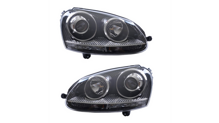 Zestaw Lamp Halogenowych Chrome VW GOLF V 2003-2008