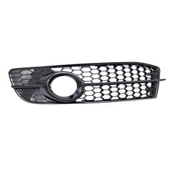 Ramki do halogenów Gloss Black AUDI A6 C6 przed liftem 2008-2011