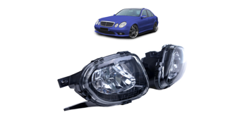 Lampy przeciwmgielne Set Clear MERCEDES E-Class (W211) SPRINTER (B906) 2002-2009