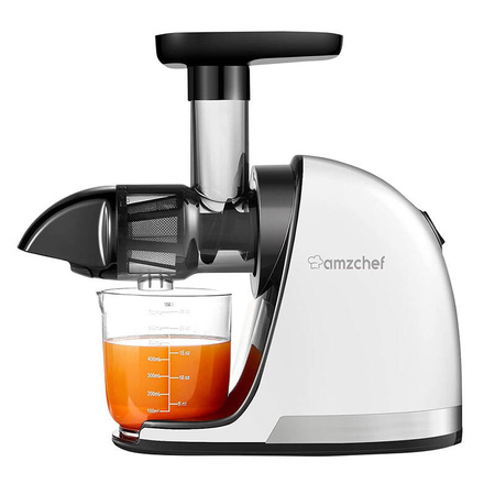 Pomalý odšťavovač AMZCHEF 1501-WT (White)